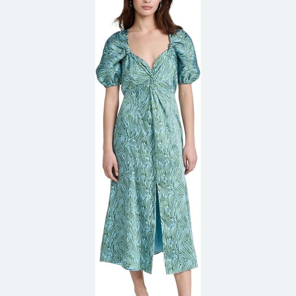 Cinq A Sept Marice Patterned Midi Dress - Multicolour